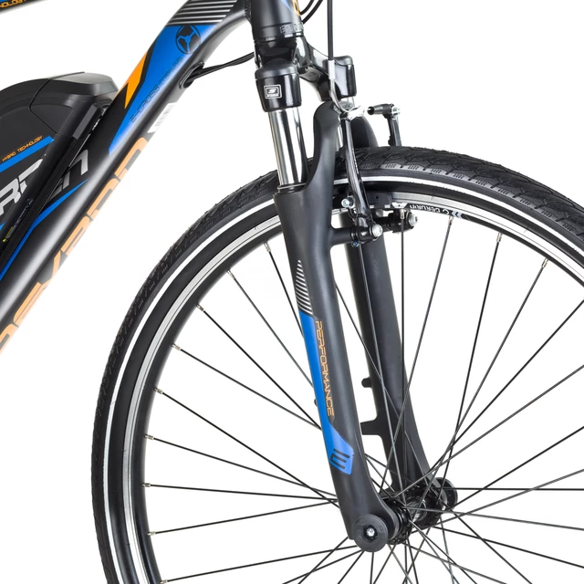 Elektromos cross kerékpár Devron 28161 - 2017 modell - fekete