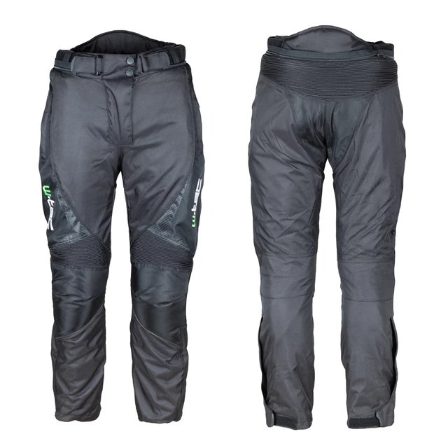 Unisex motoros nadrág W-TEC Mihos NEW - fekete - fekete