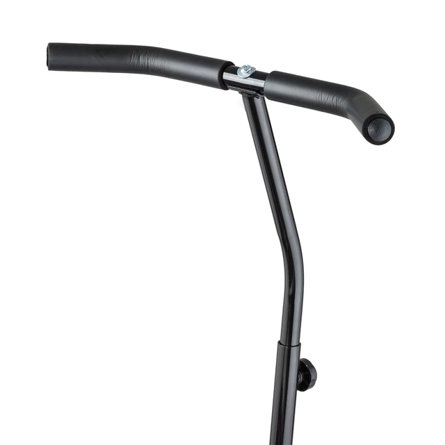 Rugó nélküli jumping fitness trambulin markolattal inSPORTline Cordy 114 cm - sárga