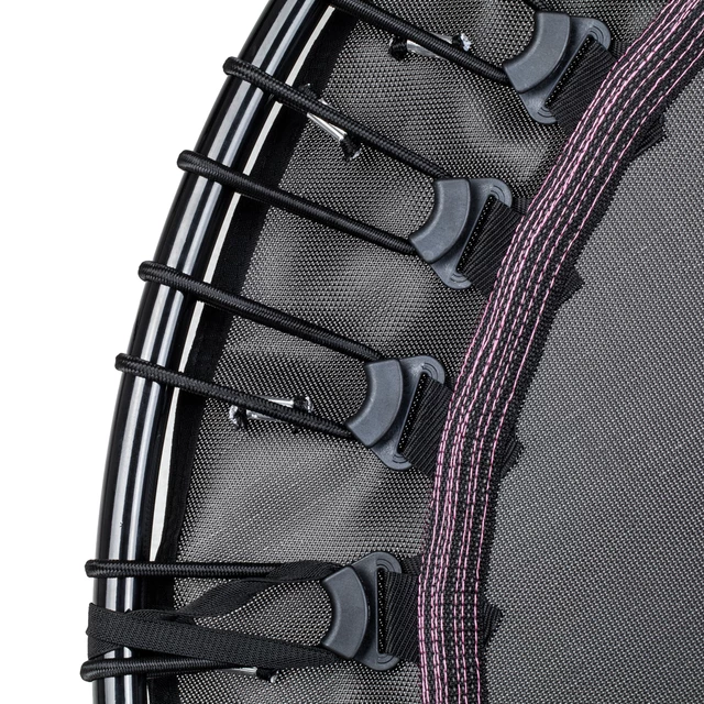 Rugó nélküli jumping fitness trambulin markolattal inSPORTline Cordy 114 cm - sárga