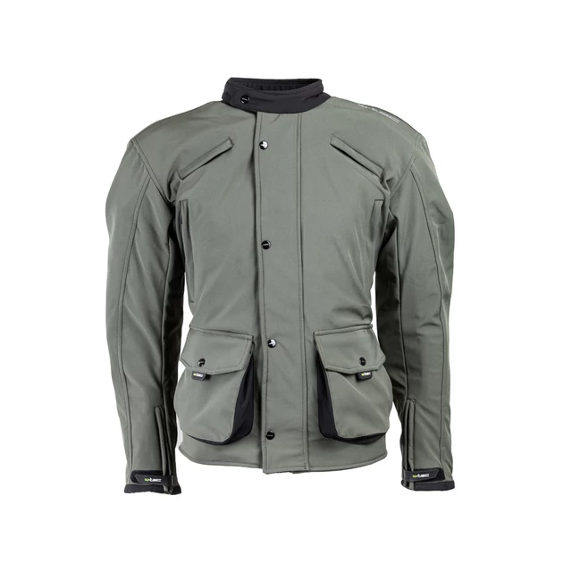 Férfi softshell motoros kabát W-TEC Forresta - Urban Khaki - Urban Khaki