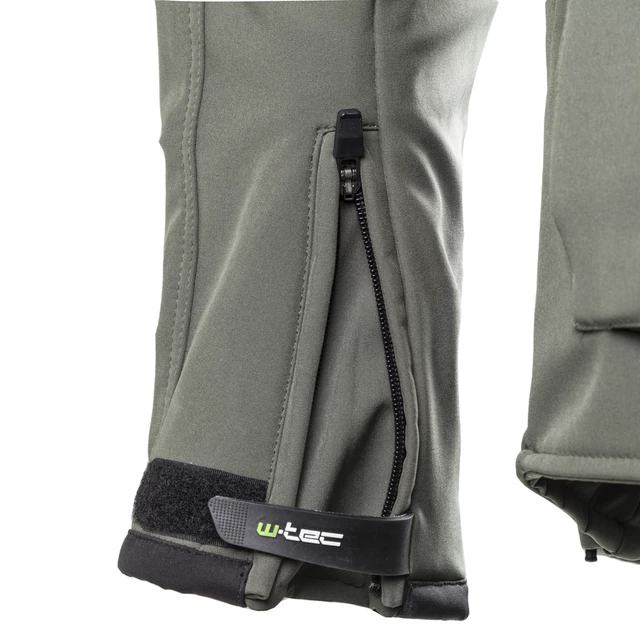 Férfi softshell motoros kabát W-TEC Forresta - Urban Khaki