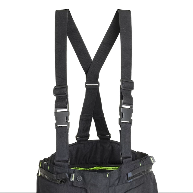 Férfi motorkerékpáros nadrág W-TEC Spirital - fekete-narancs