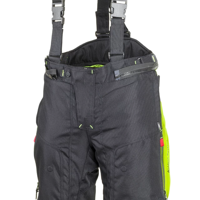 Férfi motorkerékpáros nadrág W-TEC Spirital - fekete-narancs