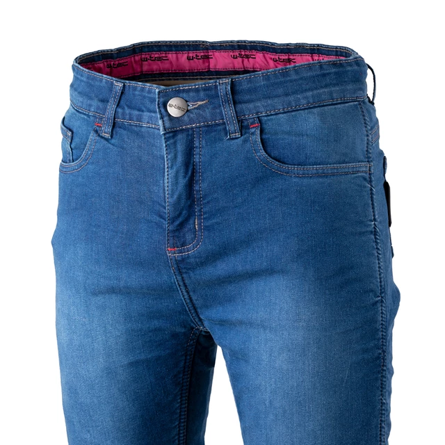 Női motoros farmer W-TEC GoralCE - kék