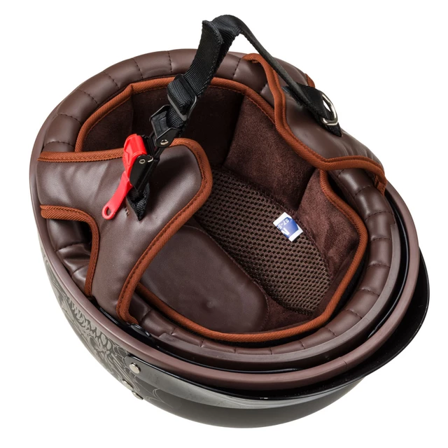 Retro bukósisak W-TEC Black Heart Longroad