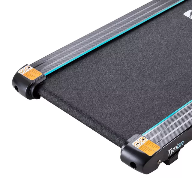 Gyaloglópad inSPORTline Tyrion, helytakarékos, 13cm magas, 100kg terhelhető, 100x39cm sétafelület, 0,8LE motor, 8 km/ó sebesség, túrabotok, motoros