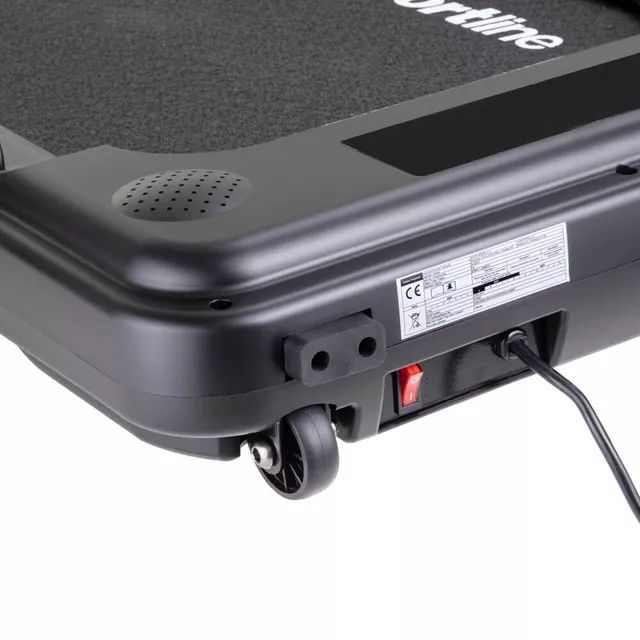 Gyaloglópad inSPORTline Tyrion, helytakarékos, 13cm magas, 100kg terhelhető, 100x39cm sétafelület, 0,8LE motor, 8 km/ó sebesség, túrabotok, motoros