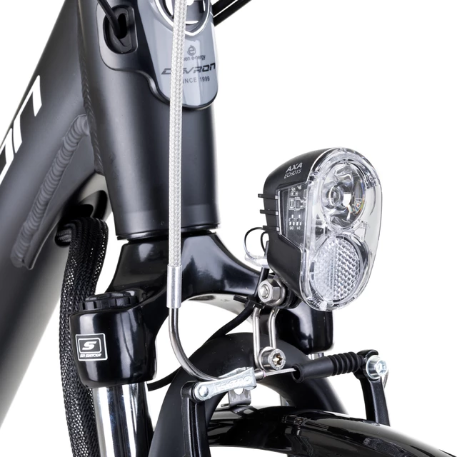 Városi elektromos kerékpár 26120 26" - modell 2018 - Fekete Matt