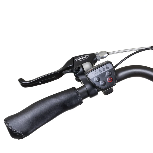 Városi elektromos kerékpár 26120 26" - modell 2018 - Fekete Matt