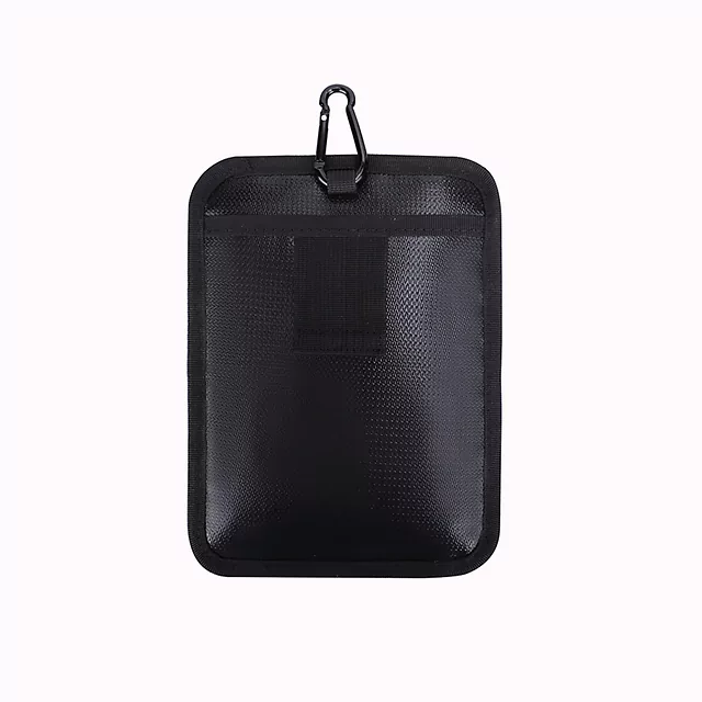 Utazó pénztárca inSPORTline Tahopa 14,5x19,5 cm RFID védelemmel, praktikus karabiner, átlátszó zseb, kompakt kialakítás, strapabíró anyag