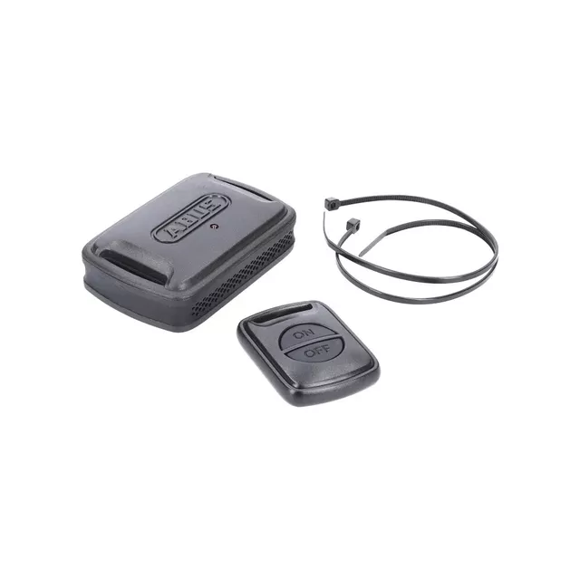 Riasztódoboz távirányítóval ABUS RC SingleSet, bicikli/robogó/roller keretekre és csövekre rögzíthető, 3D mozgásérzékelés, távirányító