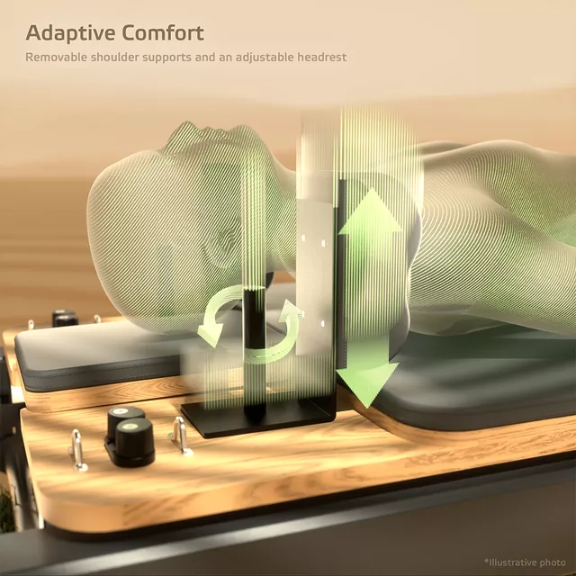 Pilates reformer inSPORTline Comfolder, pilates box tartozék, praktikus, összecsukható, porszórt, karcálló, rugós ellenállás, ALU váz,  súly 68kg