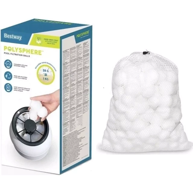 Polysphere szűrőlabda töltet vízforgatóhoz