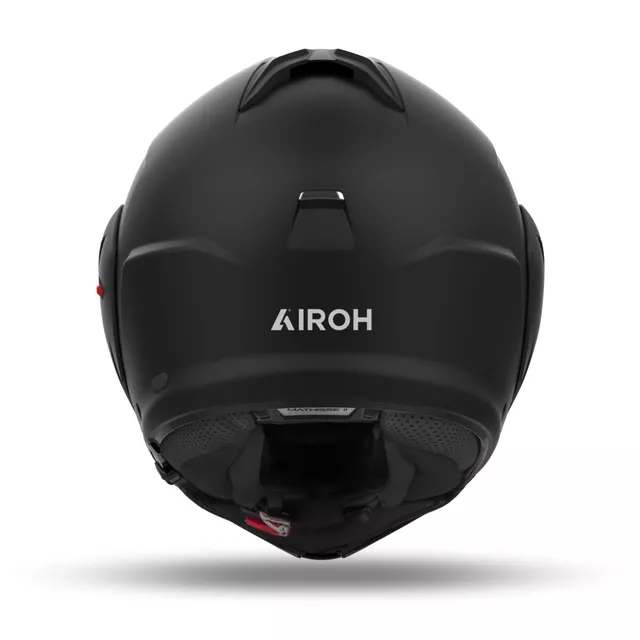 Felnyitható bukósisak AIROH MATHISS 2 Color P/J fekete, Pinlock fólia, nagy állnyitó gomb, plexiüveg karcolásgátló bevonattal