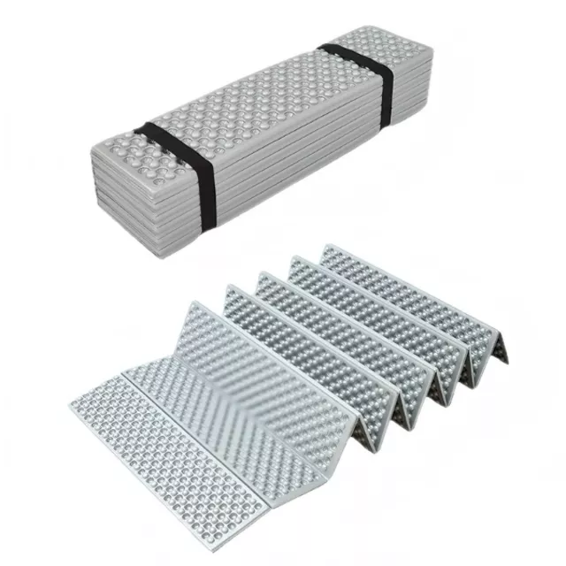 Összecsukható szőnyeg inSPORTline Alufolda 180x60x1,8 cm, szigetelés a hideg ellen, ultrakönnyű és kompakt, tartós anyag, könnyen mosható felület