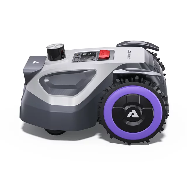 Robotfűnyíró Anthbot M5 LiDAR (500 m²), emelkedés észlelése, automatikus esőérzékelés, Dual Vision – vizuális navigáció, 360°-os LiDAR szkenner