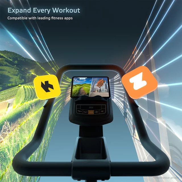 Stepper inSPORTline ZenPeak 50, LED kijelző, Body Fat és Recovery programok, beépített pulzusérzékelők, Zwift és a Kinomap okosalkalmazások