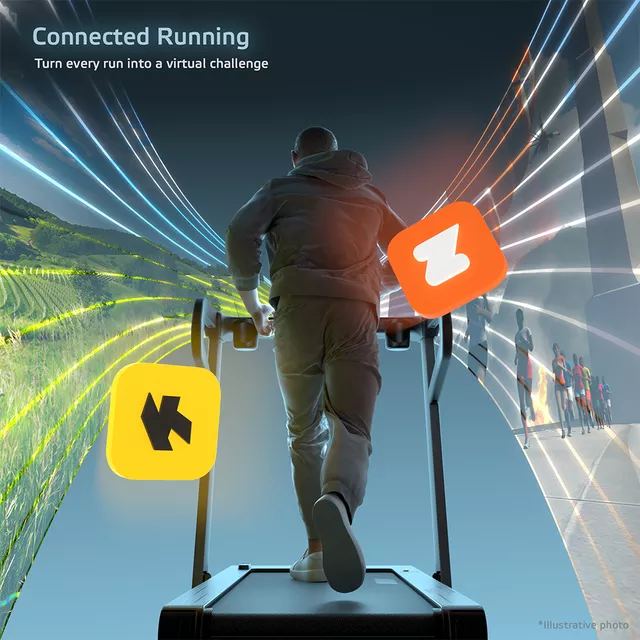 Futópad inSPORTline ZenRun 40, 4 lóerő, max.150kg, futófelület 135x52cm, max. 18.8km/ó, HRC, 12 program, Kinomap, izületvédő csillapitás