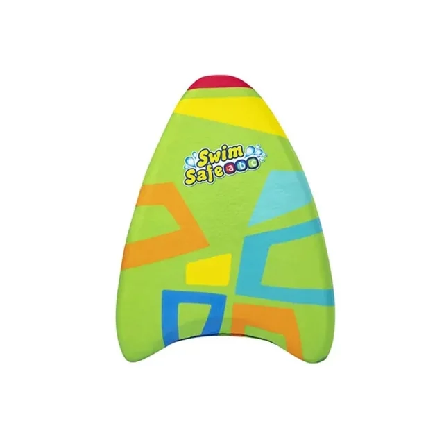 Gyermek úszódeszka Bestway Aquastar Swim Safe, ergonomikus kialakítás, kellemes tapintású, csúszásgátló tulajdonságok - rózsaszín - zöld