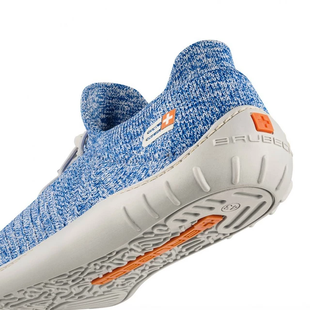 Férfi barefoot cipő Brubeck Merino - világos szürke