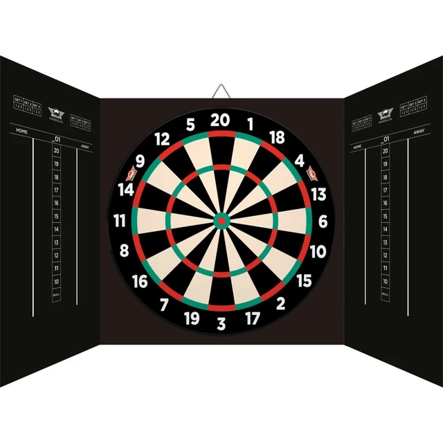 Mágneses papír Dartboard szekrény Bull's Cabinet Set