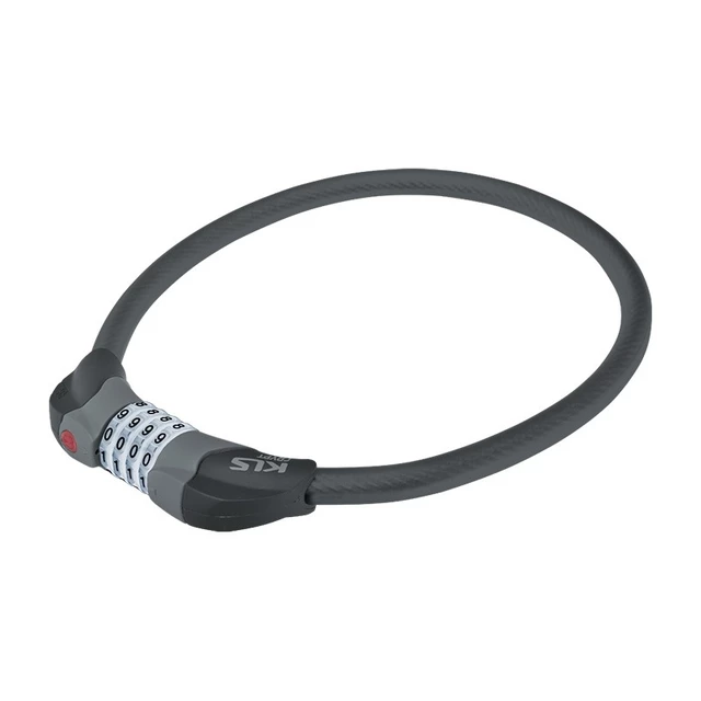 Zár Kellys Crypt 80 cm - fekete - fekete