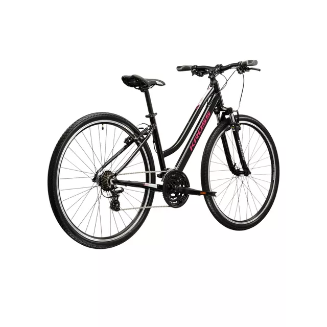 Női cross kerékpár Kross Evado 2.0 28" Gen 007, 21 sebességes Shimano hajtásrendszer, ZOOM 120E teleszkópos villa, Herrmans Oxy markolatok
