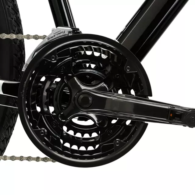 Női cross kerékpár Kross Evado 2.0 28" Gen 007, 21 sebességes Shimano hajtásrendszer, ZOOM 120E teleszkópos villa, Herrmans Oxy markolatok