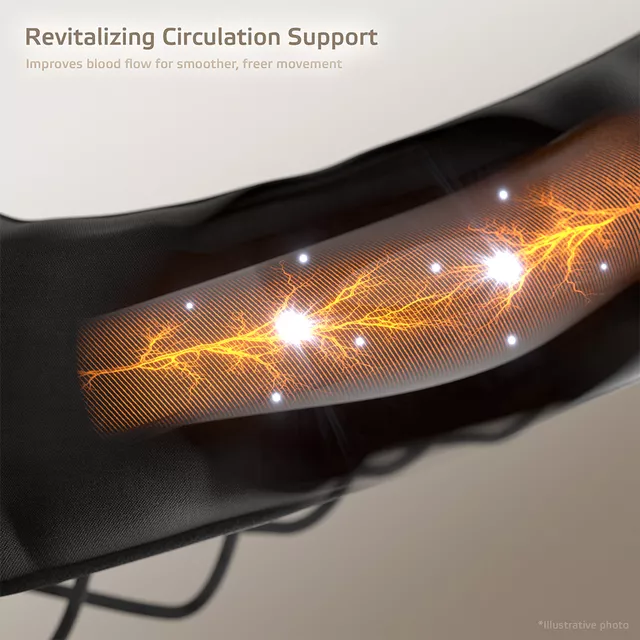 Kompressziós masszázsrendszer inSPORTline Compisimo, több méret, 6 légkamra, távirányitó, 6 program