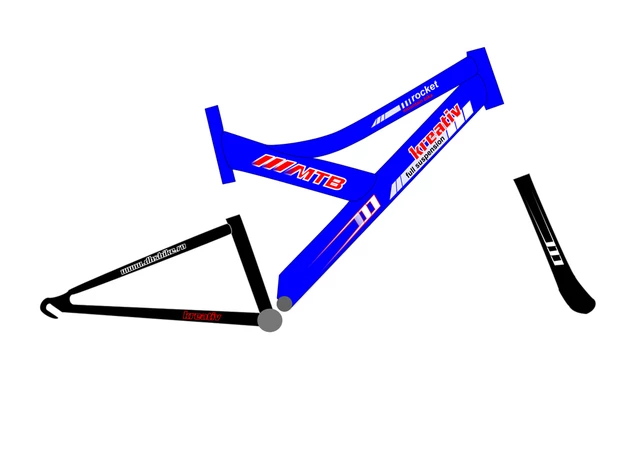 Gyermekkerékpár DHS Kreativ 2041