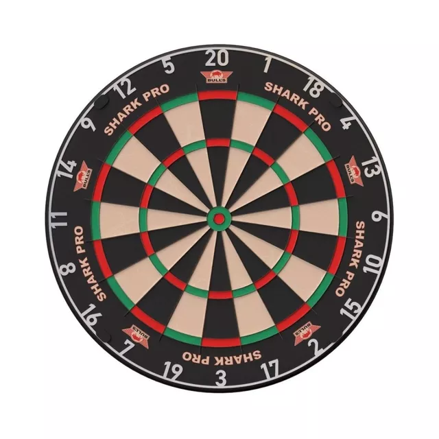 Szizál darts tábla Bull's Shark Pro II, vékony pengés drót, Rotate Fix Bracket rögzítő rendszer, tartós konstrukció, professzionális minőség