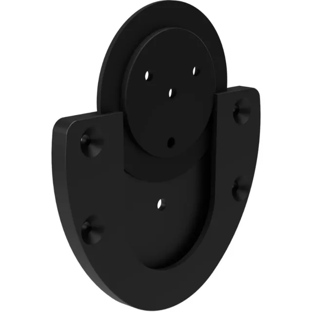 Szizál darts tábla Bull's Advantage Black Edition, stabil rögzítés, ultravékony dróthálózás, stabil rögzítés az U Fixing Bracket-nek köszönhetően