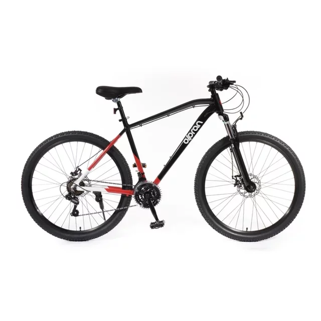 Mountain bike Olpran CANIS 27,5", 18 sebességes Shimano hajtás, könnyű alumínium váz, széles áttételtartomány, kiváló stabilitás,zökkenőmentes haladás - fehér/sötét petróleumszínű/sötétpiros