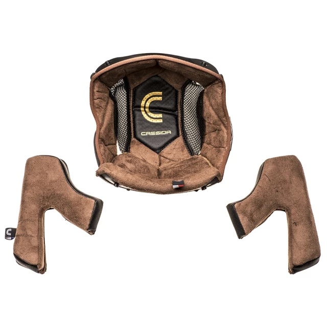 Csere belső bélés szett Cassida Fibre bukósisakhoz, könnyű rögzítés/levétel