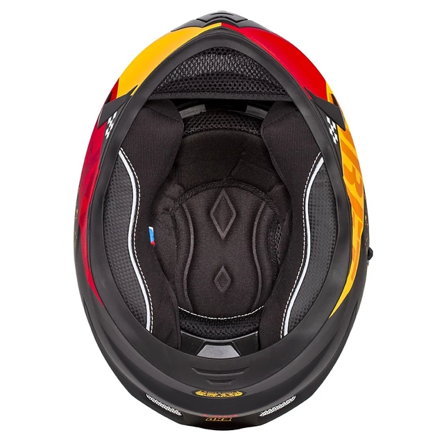 Motoros bukósisak Cassida Integral 3.0 DRFT narancssárga matt/piros/fekete/fehér