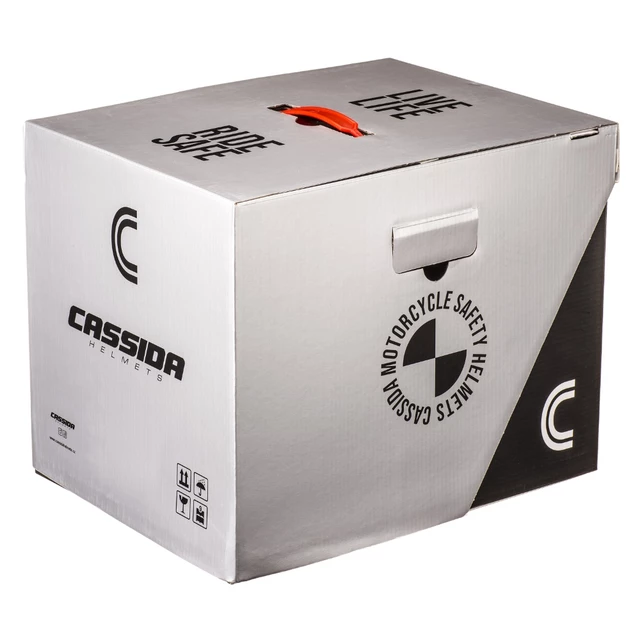 Motoros bukósisak Cassida Integral GT 2.1 Flash matt fekete / sárga fluoreszkáló / sötétszürke