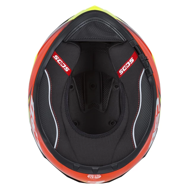 Bukósisak Cassida Integral GT 2.1 Flash fluo sárga/fluo piros/fekete/fehér