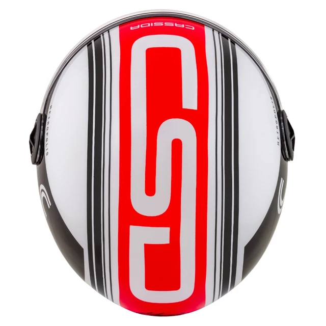 Bukósisak Cassida Handy Metropolis fekete/fehér/piros