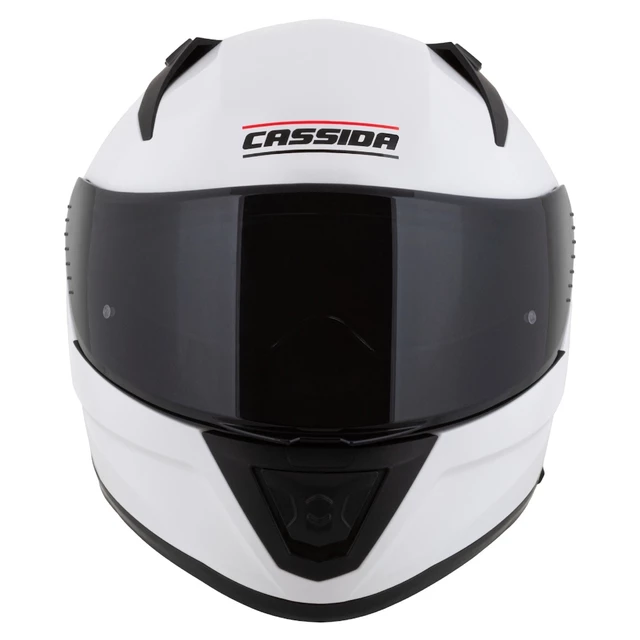 Motoros bukósisak Cassida Aero Solid fehér/fekete