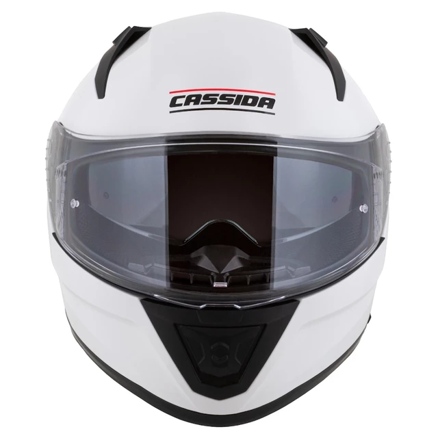 Motoros bukósisak Cassida Aero Solid fehér/fekete