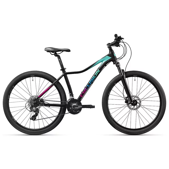 Női hegyikerékpár Cyclision Corpha 5 MK-II 29", teleszkópos villa, tárcsafékek, Shimano váltórendszer, széles gumiabroncsok - Karib-tenger - Naplemente Éjszaka