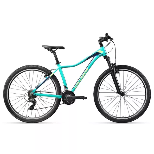 Női hegyikerékpár Cyclision Corpha 6 MK-II 29", Chaoyang PHANTOM DRY gumiabroncsok, SR SUNTOUR XCE28 teleszkópos villa, Cyclision One nyereg - Karib-tenger - Karib-tenger