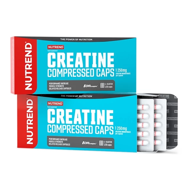 NUTREND Creatine Compressed 120 kapszula