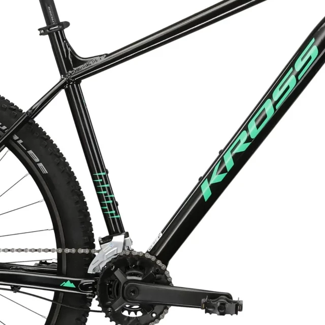 Hegyi kerékpár Kross Level 1.0 PW GL 29" Gen 007 - fekete-zöld