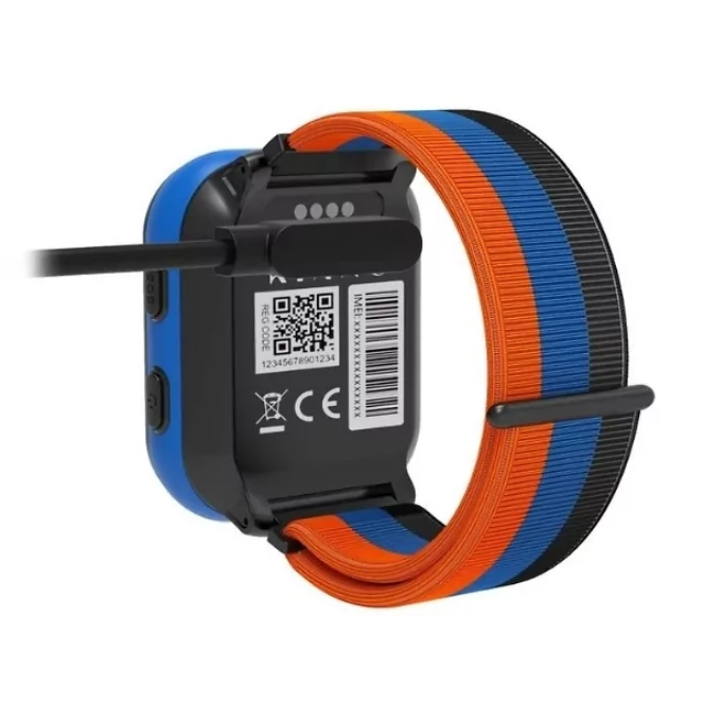 Gyermek okosóra inSPORTline Cubbio, GPS, LBS és Wi-Fi helymeghatározás, biztonságos zóna beállítások, SOS gomb, lépésszámláló, napi aktivitásfigyelés - fehér