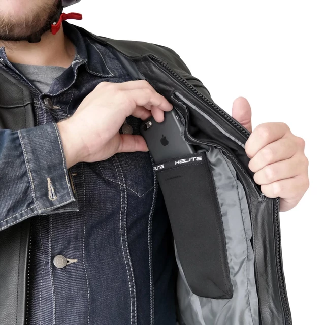 Airbag motoros mellény Helite Custom - fekete