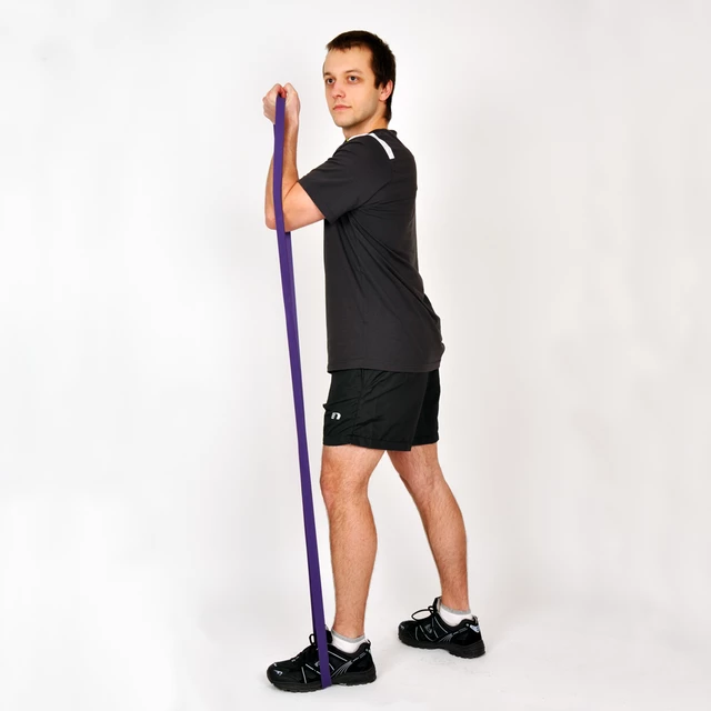 Fitness gumikötél inSPORTline Hangy 32 mm, ellenállás 18 kg, kerület 204cm, 236g, hosszu 102cm