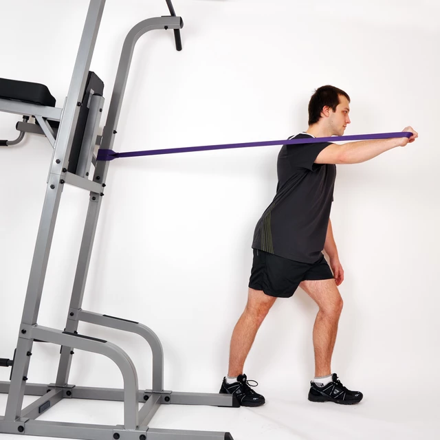 Fitness gumikötél inSPORTline Hangy 44 mm, ellenállás 30 kg, kerület 204cm, 376g, hosszu 102cm