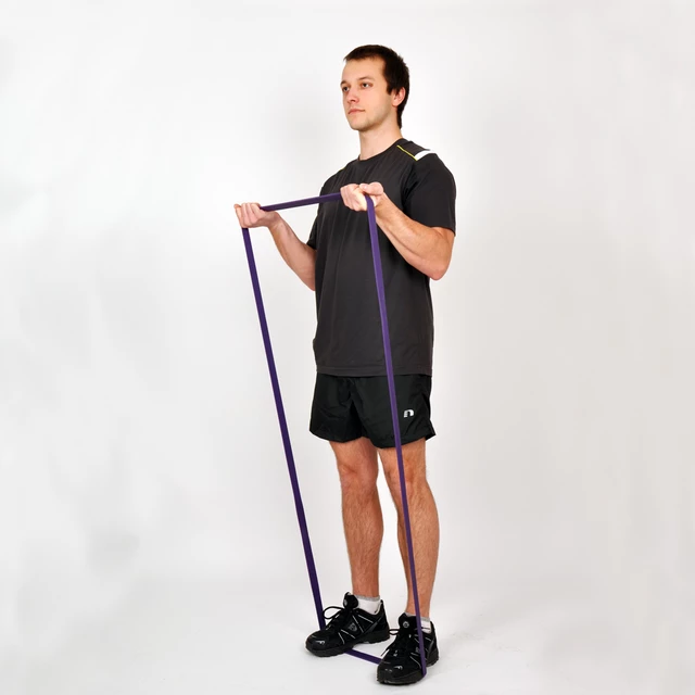 Fitness gumikötél inSPORTline Hangy 22 mm, ellenállás 15 kg, kerület 204cm, 167g, hosszu 102cm